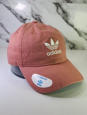 Adidas Cap with White Logo. Adjustable.